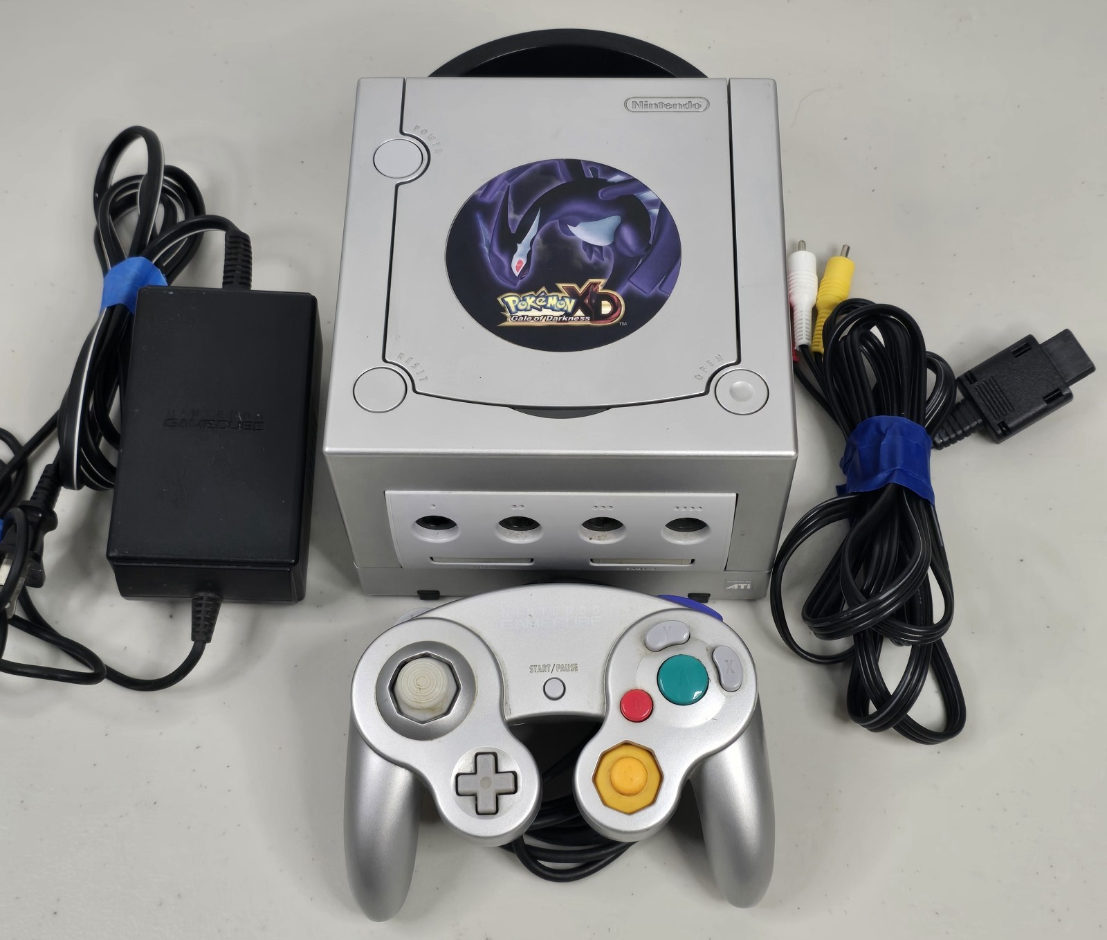 Pokemon XD Gale of Darkness Edition NINTENDO GAMECUBE CONSOLE W Controller WORKS
