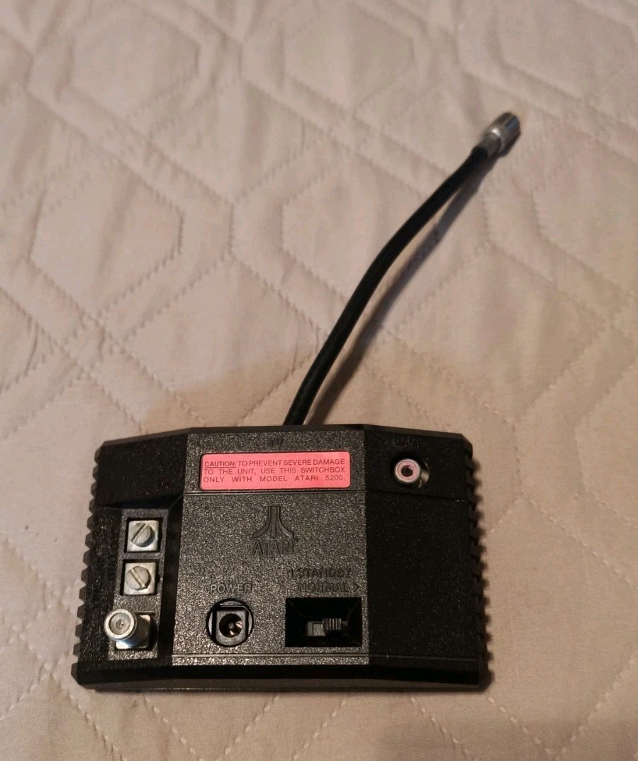 Atari 5200 TV/Game RF Switch UHF & VHF – TESTED