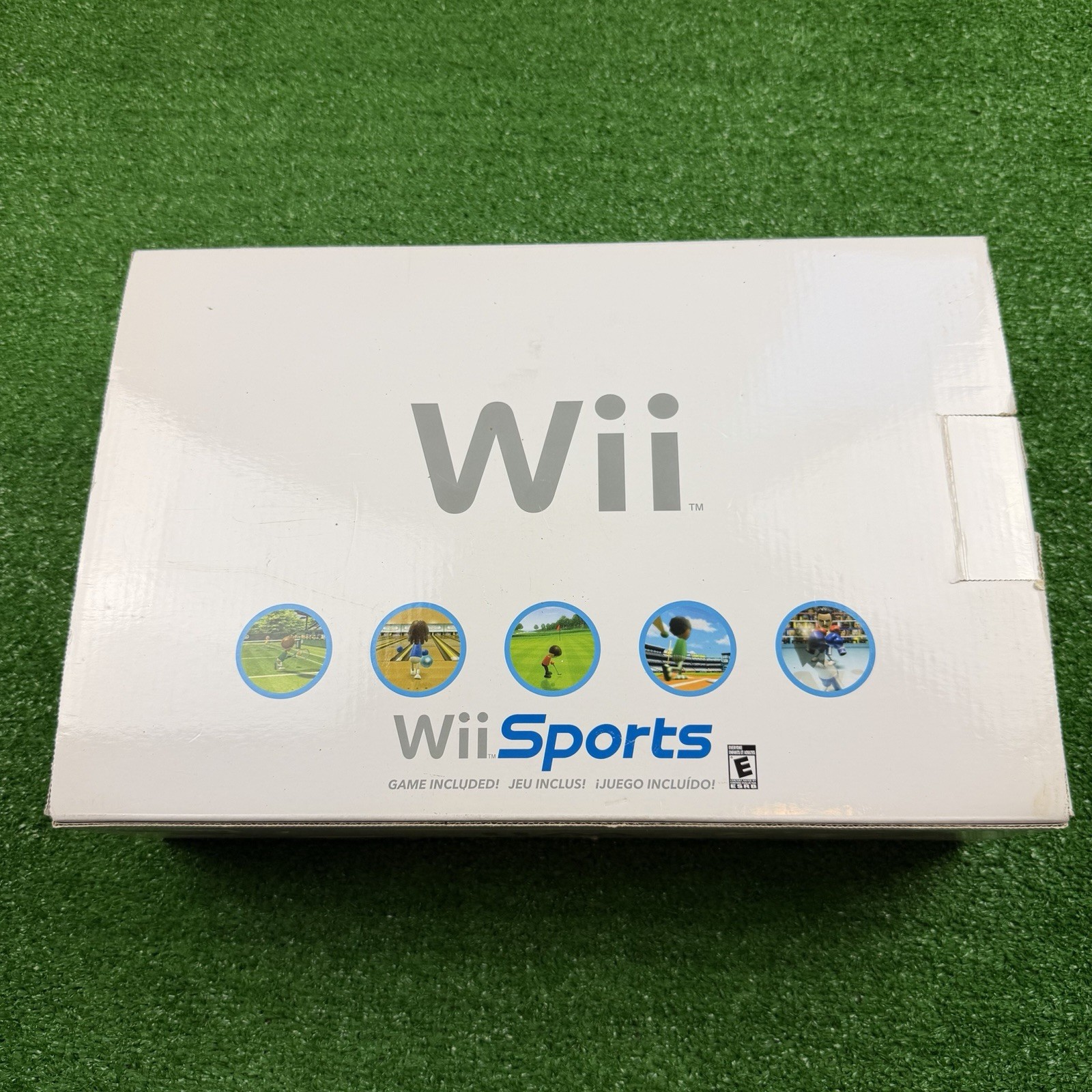 Nintendo Wii Console RVL-001 CIB Complete In Box W/ Wii Sports VERY CLEAN Tested