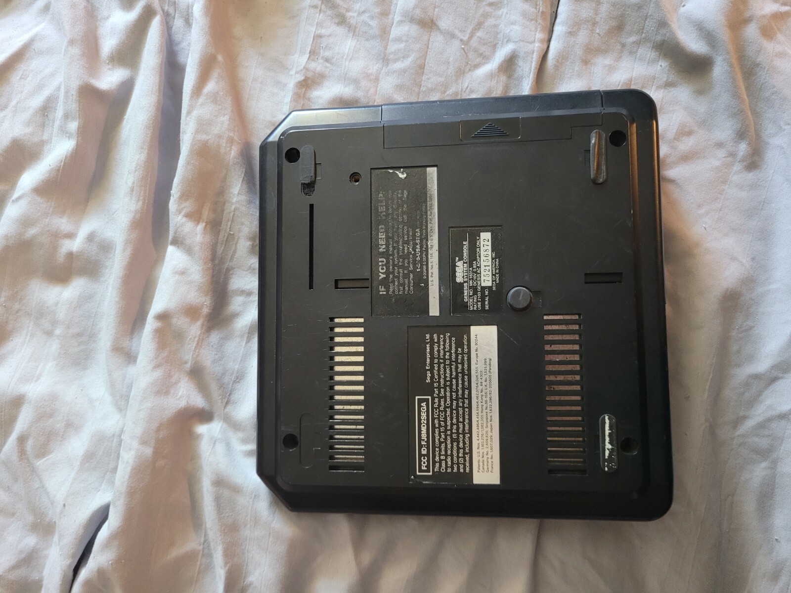 SEGA Genesis 1 Black Home Console