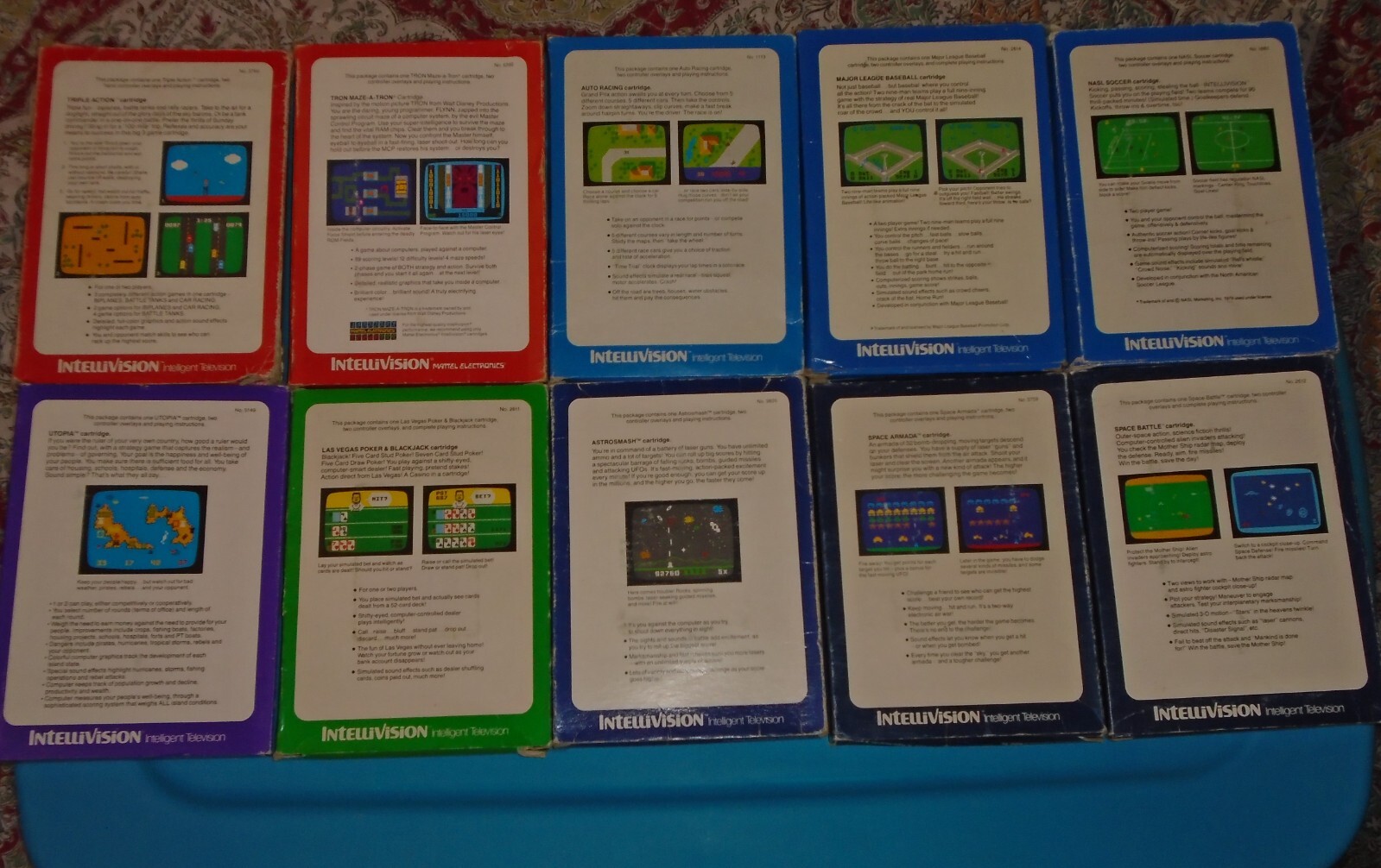 Intellivision II 2 Console Master Component 5872 Bundle 44 Game Intellivoice CIB