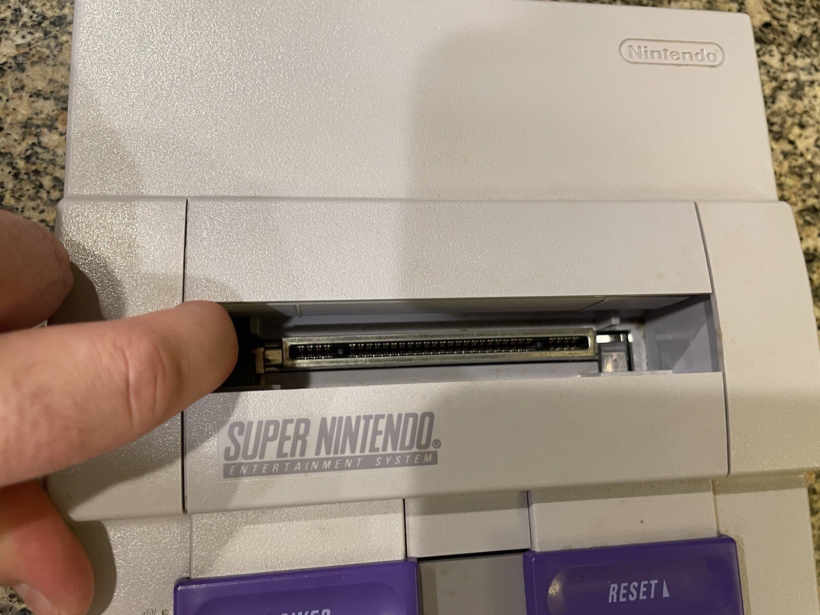 Super Nintendo Super Set Complete in Box w/ Super Mario World – SNES Console CIB