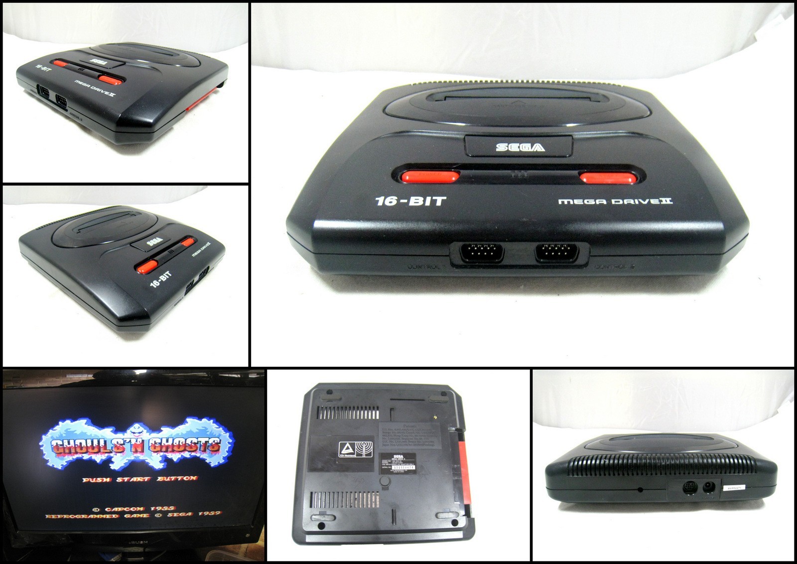 SEGA Mega Drive II 2 Game Console Only (PAL)