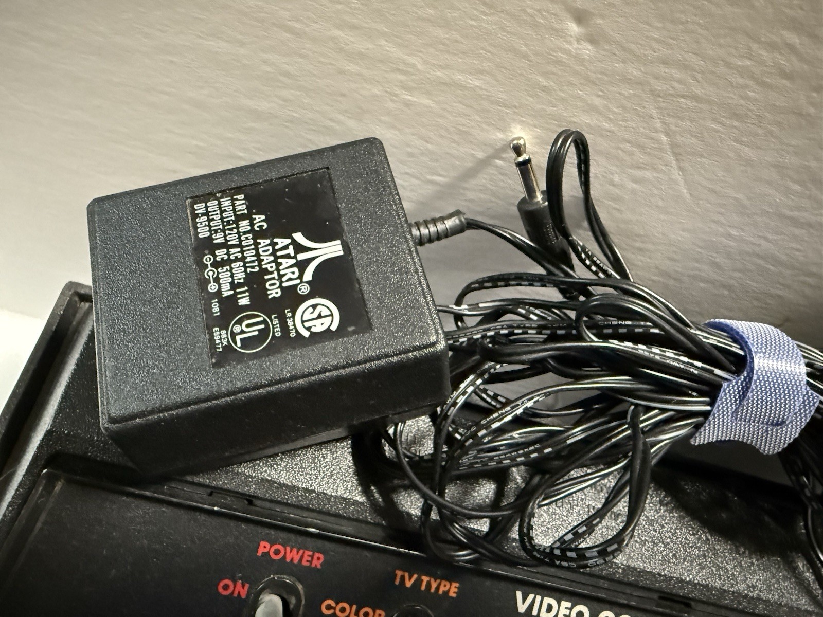 Atari 2600 Darth Vader Console Bundle Power Supply, Controller, 4 Games, Manual