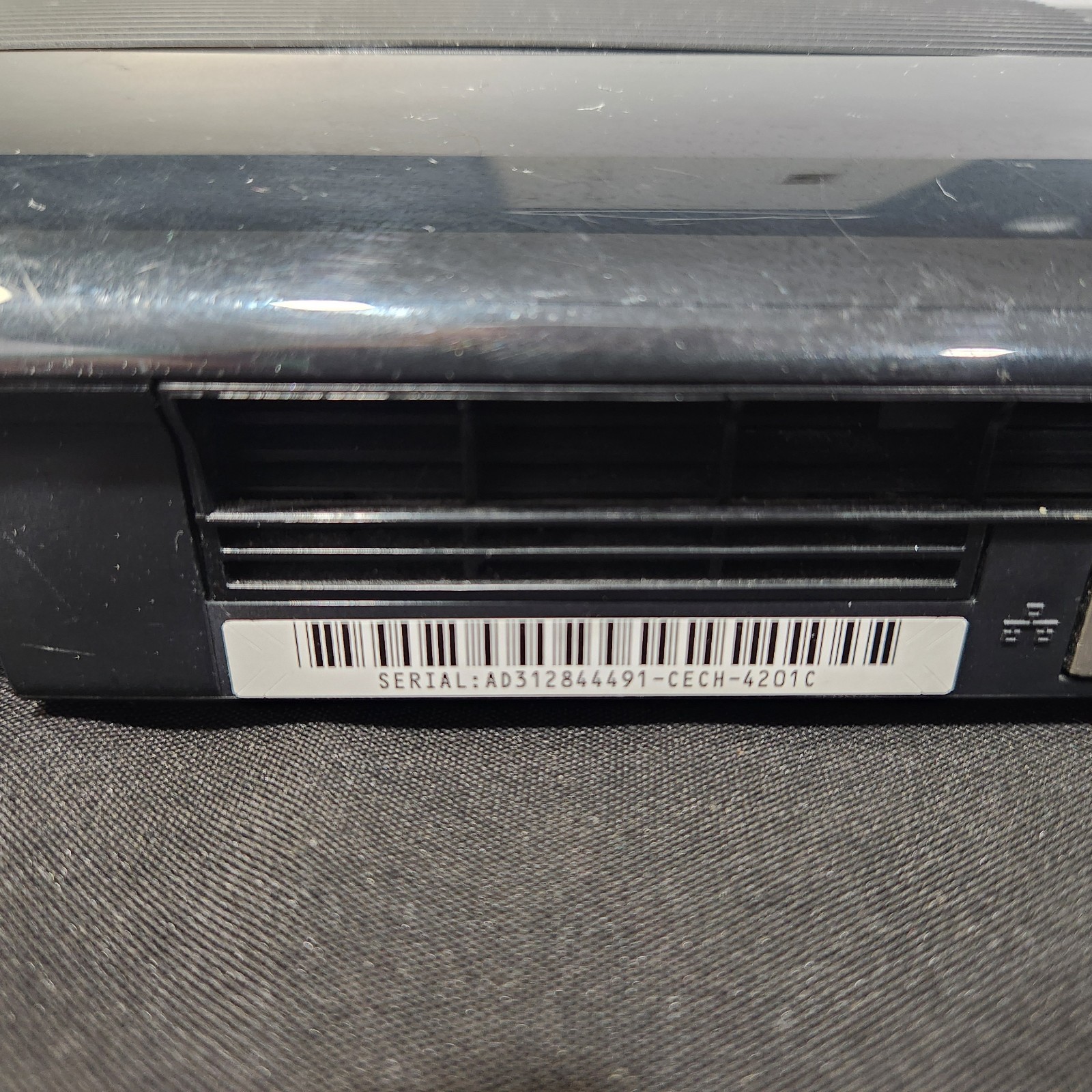 Sony PS3 Super Slim 500GB Console w/Controller Blue CECH-4201C