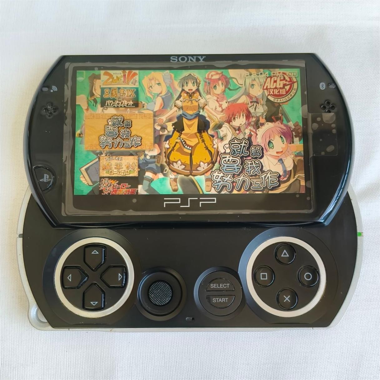 Sony PSPGO console Black with Charger PSP-N1001 New Screen with protect tested