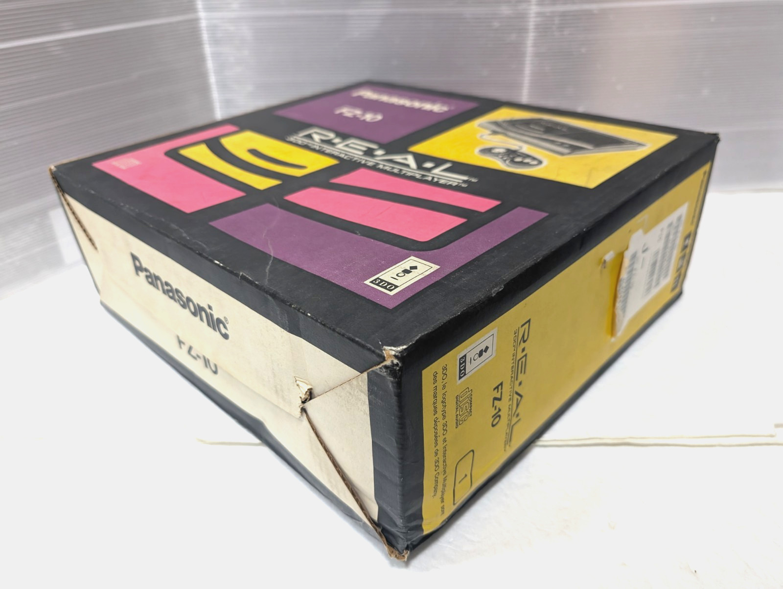 Panasonic 3DO Real FZ-10 Console Total Eclipse Japan Box