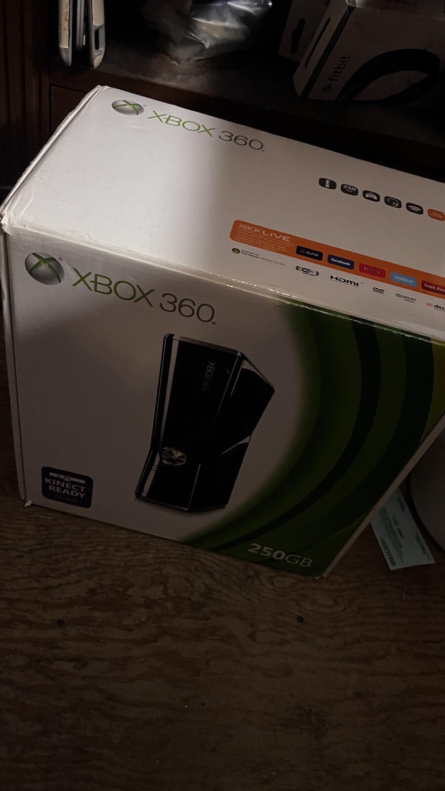 Microsoft Xbox 360 Kinect Bundle 250GB Matte Black Console