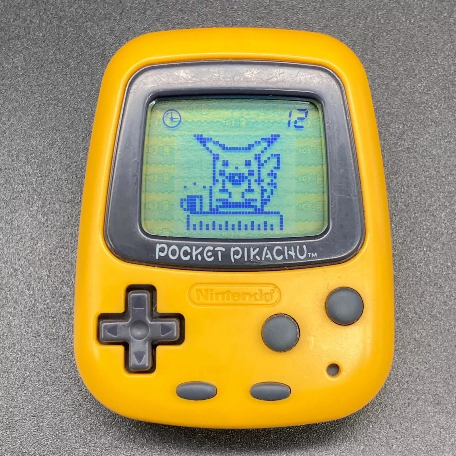 Pocket Pikachu Pedometer Nintendo Pokemon Virtualpet MPG-001 New Battery Install
