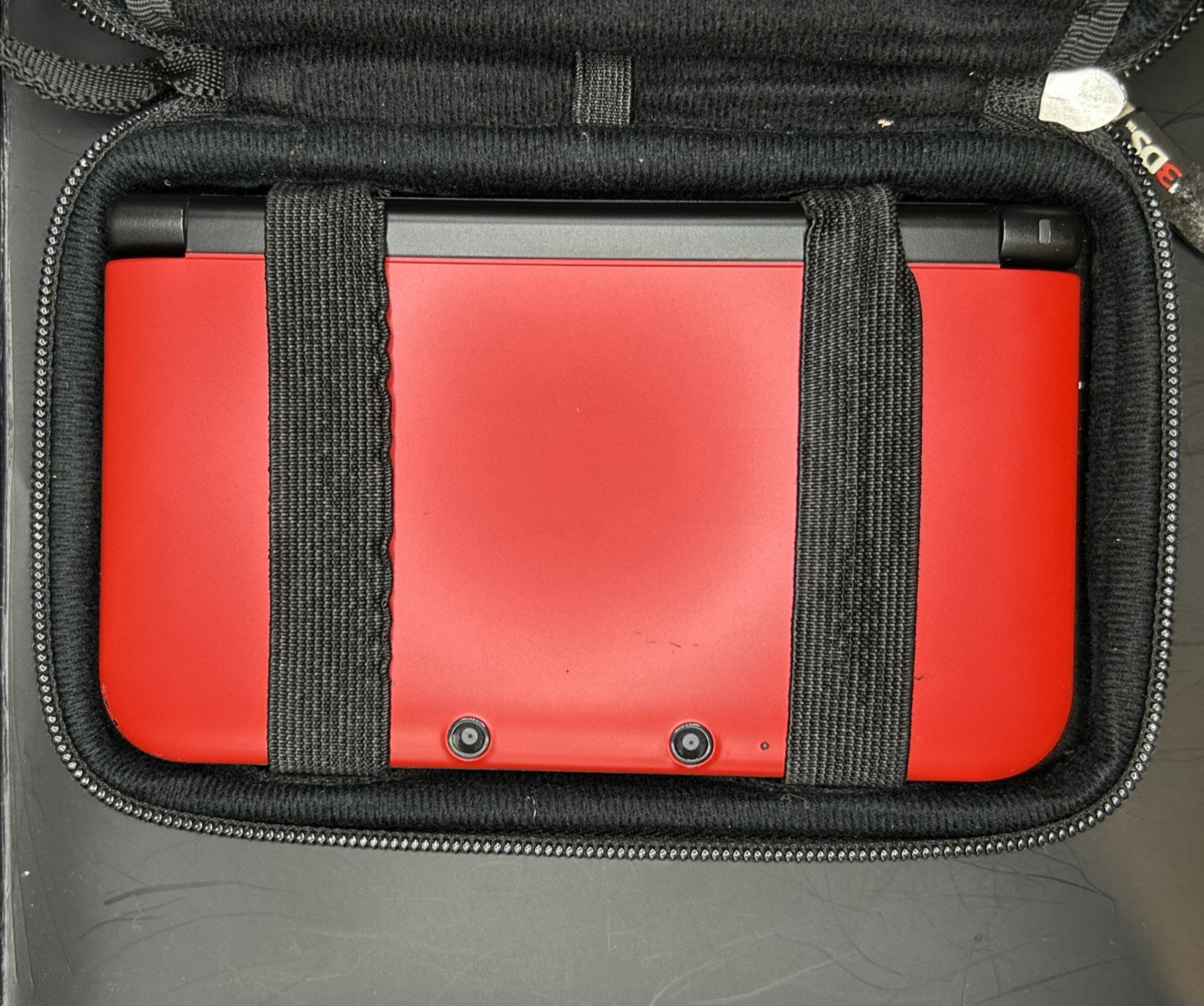 Nintendo 3DS XL Handheld Console – Red/Black w/ Games + Accessories + Extras