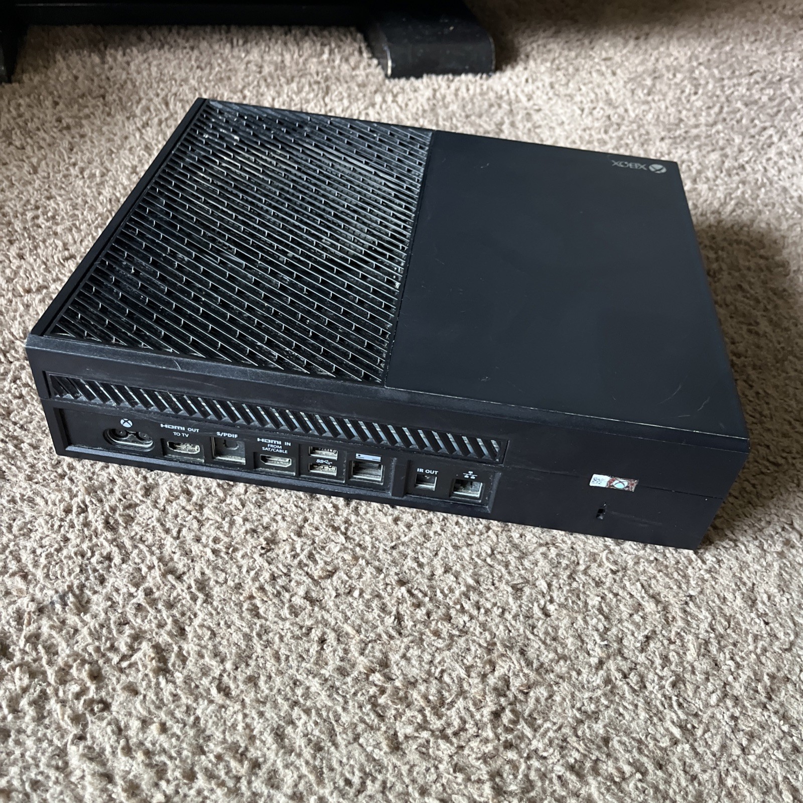 Microsoft Xbox One 780GB Console Gaming System Only Black 1540 Parts READ
