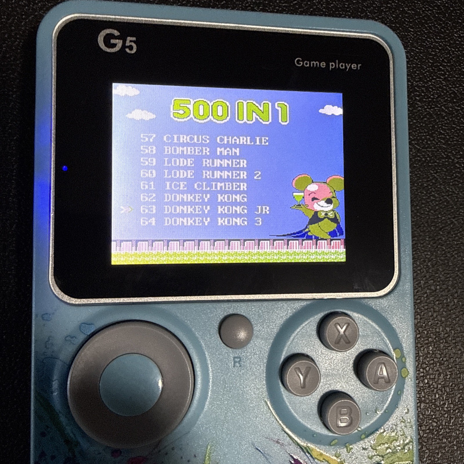 Handheld Retro Game Console – 500 Preloaded Games