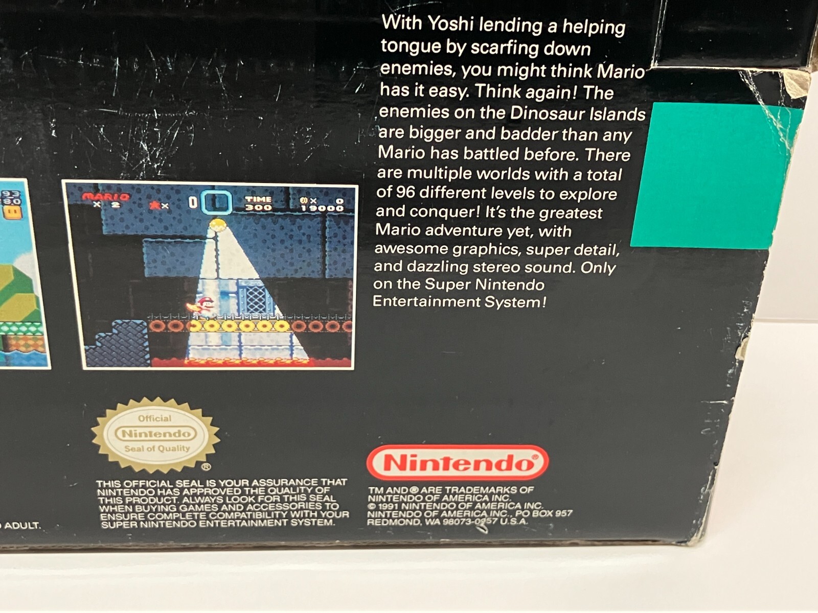 Super Nintendo SNES Entertainment System Game Console