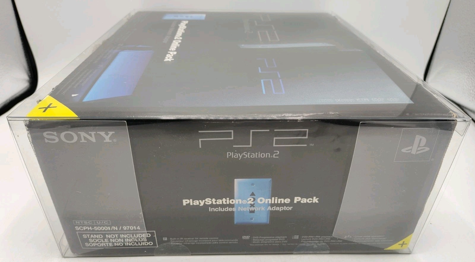 Sony PlayStation 2 SCPH-50001/N Online Pack Console Box ONLY + Case Protector!