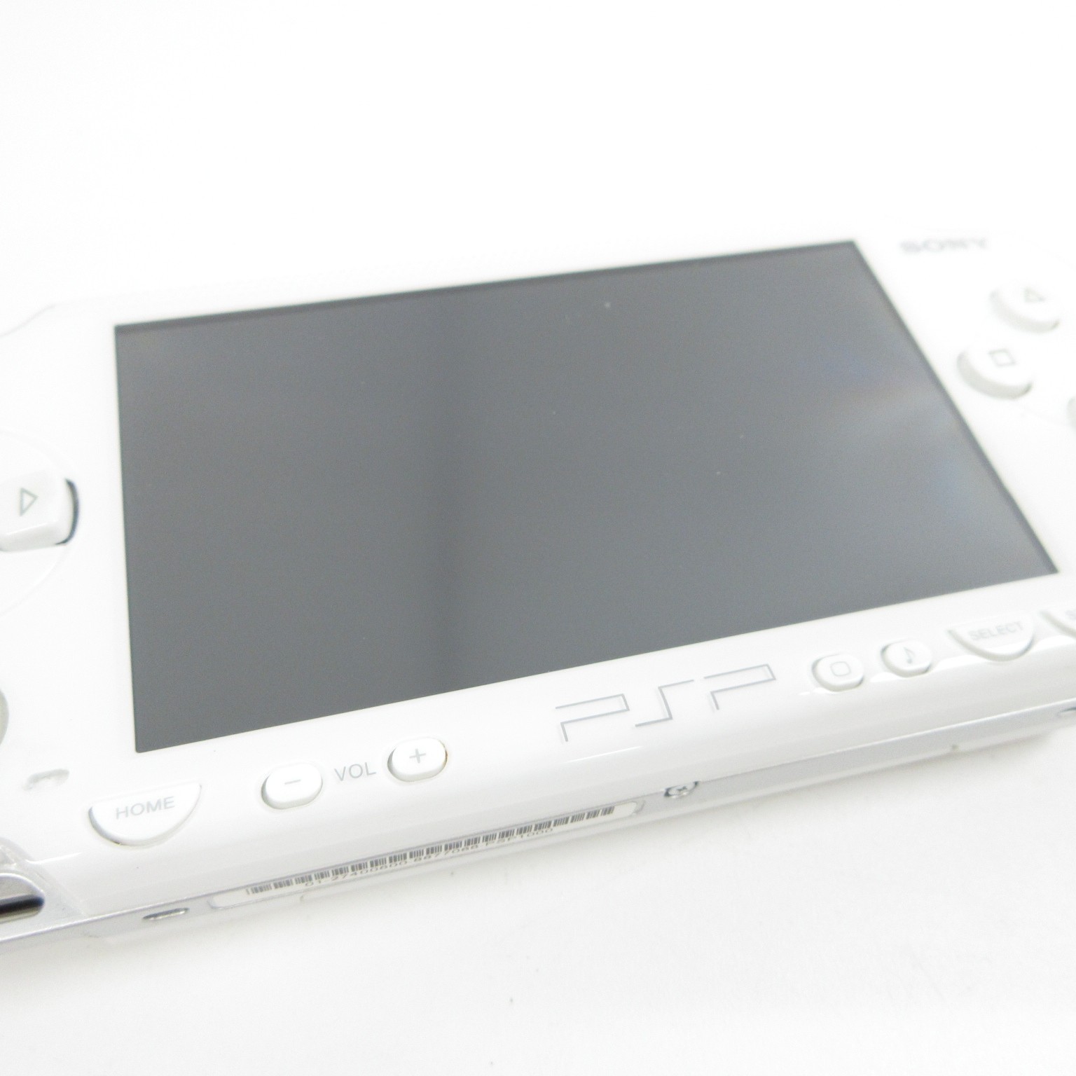 【Excellent】Sony PSP-1000 Ceramic White Console No Battery Japan Ver. #RET08/0607