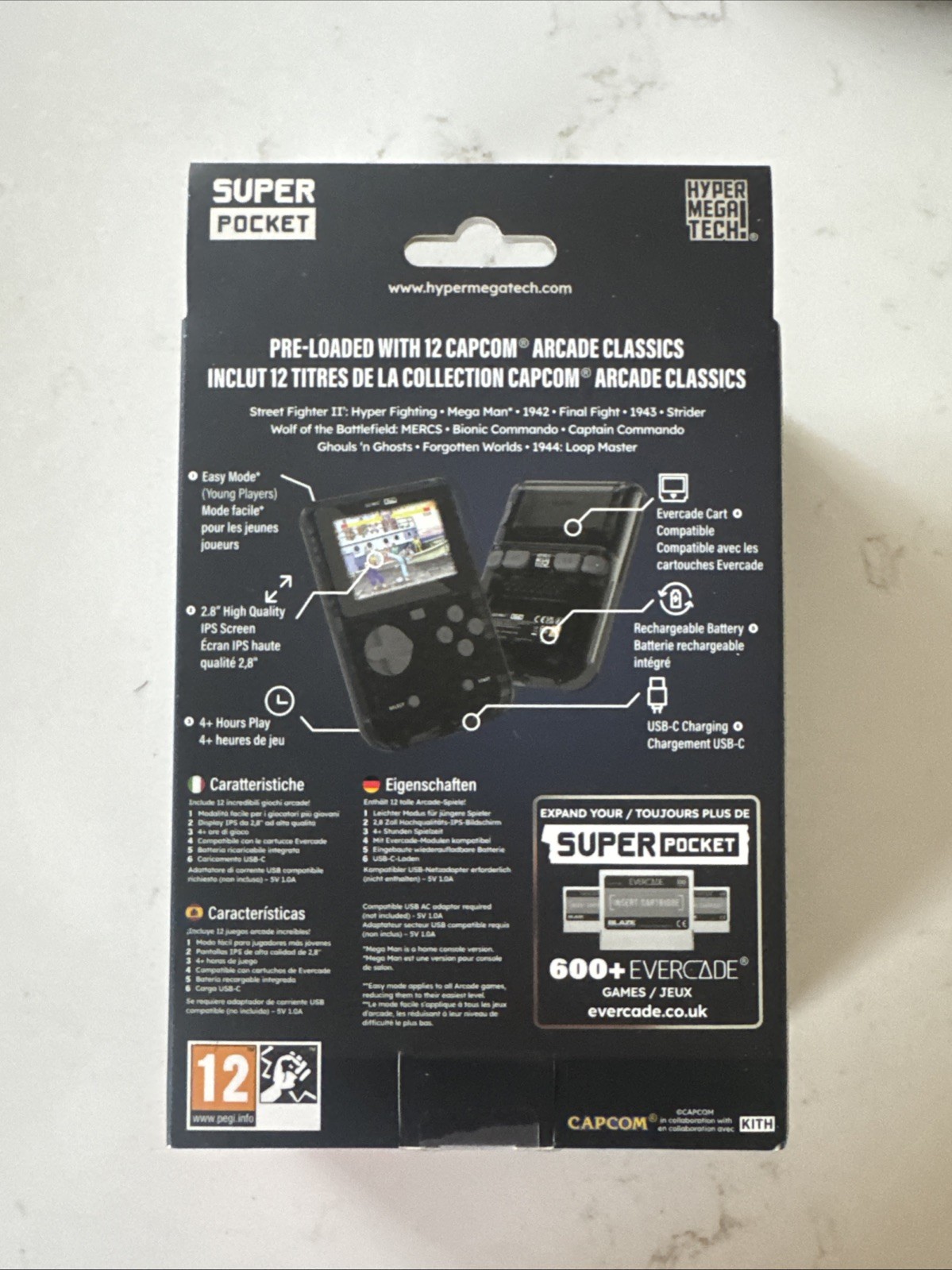 Kith x Capcom Hyper Mega Tech Super Pocket Handheld Console