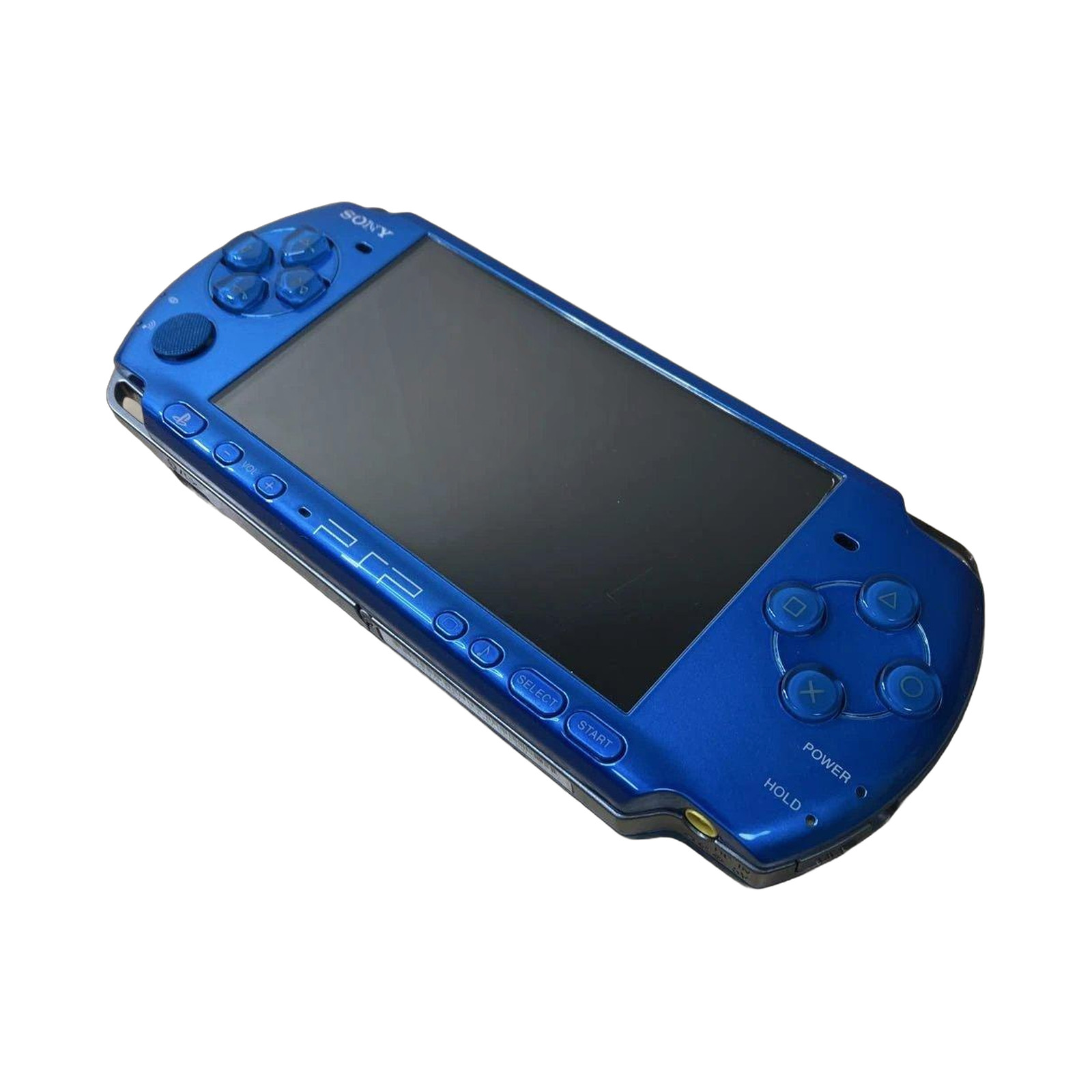 Sony PSP-3000 Blue Console Uesd Complete in Box Region From Japan