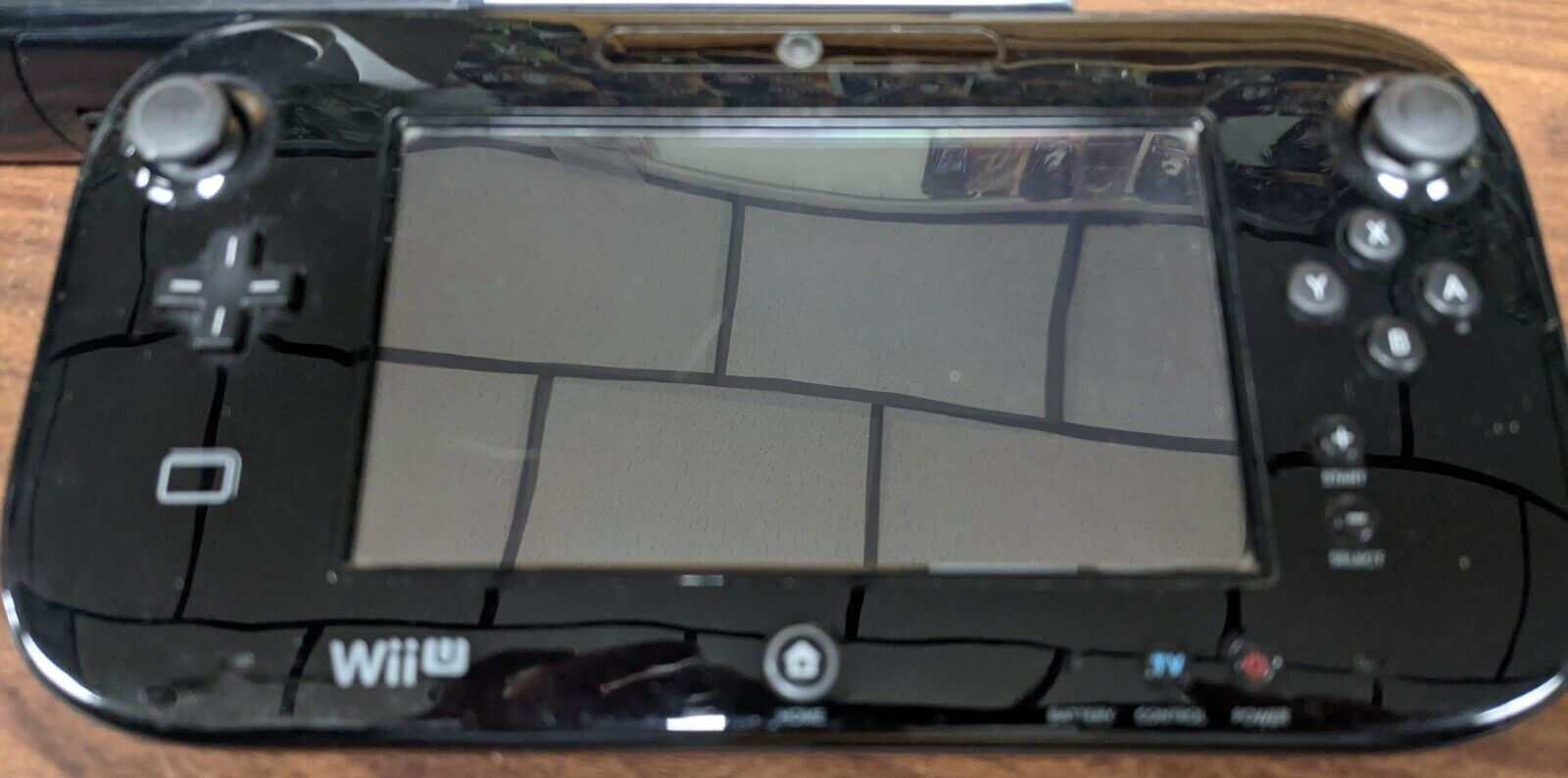 Nintendo Wii U 32GB Black Console & Gamepad WUP-101(02) Tested with Games Zelda