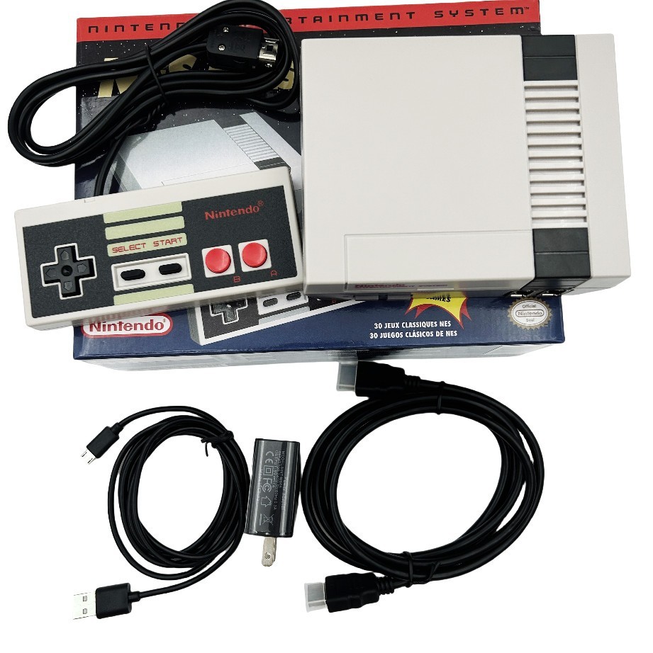 NEW For Nintendo NES Classic Edition US Mini 30 Games W/Controllers