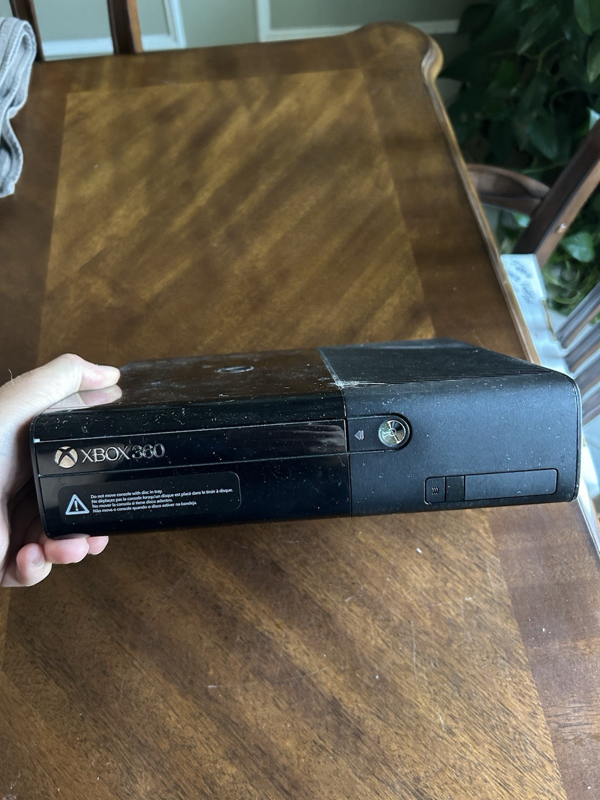 Microsoft Xbox 360 E Console (Model 1538 For Parts or Repair