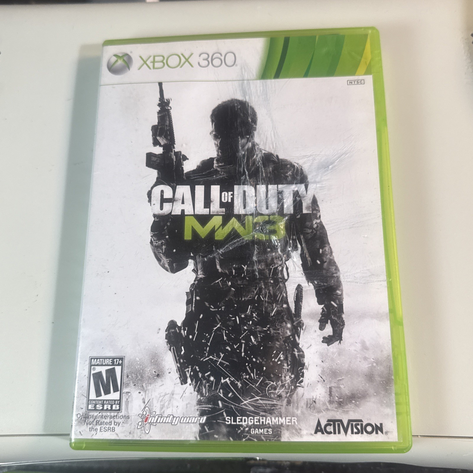 Microsoft Xbox 360 White Fat Console 60GB – Tested Working W/5 Games & 2 Remotes