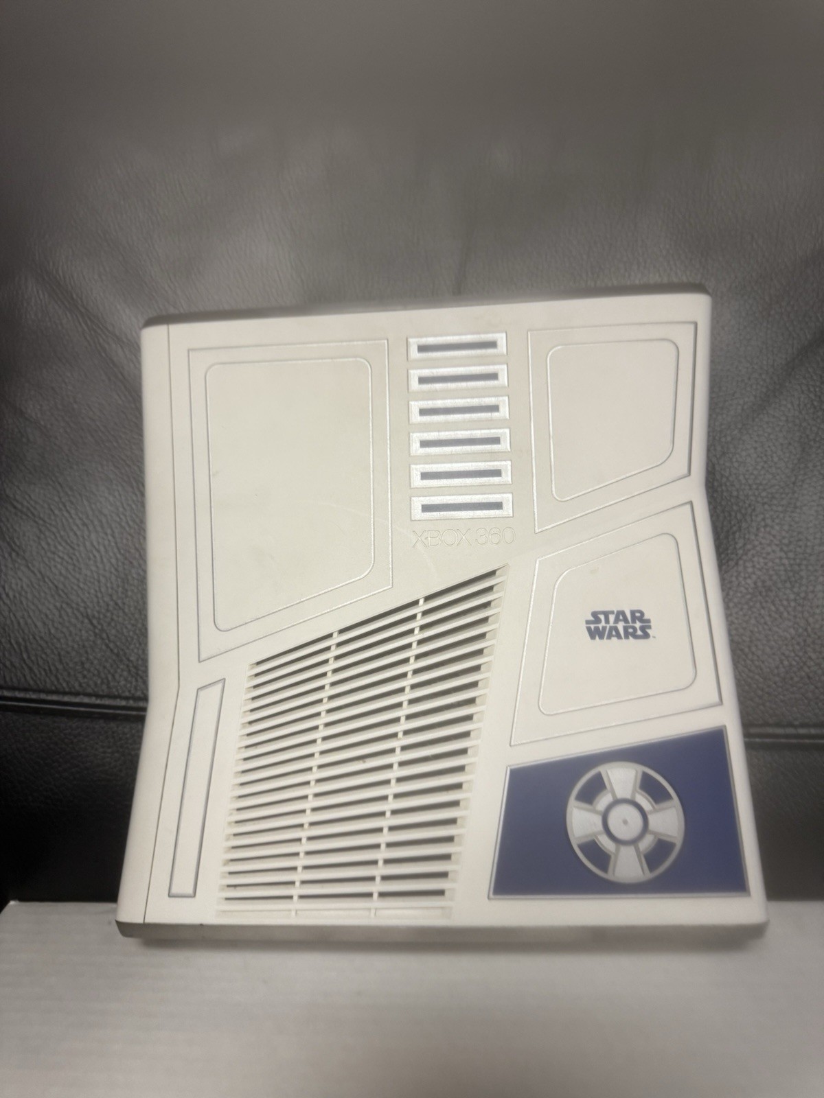 Microsoft Xbox 360 S Star Wars R2-D2 Limited Edition Console Only *NO HDD Untest