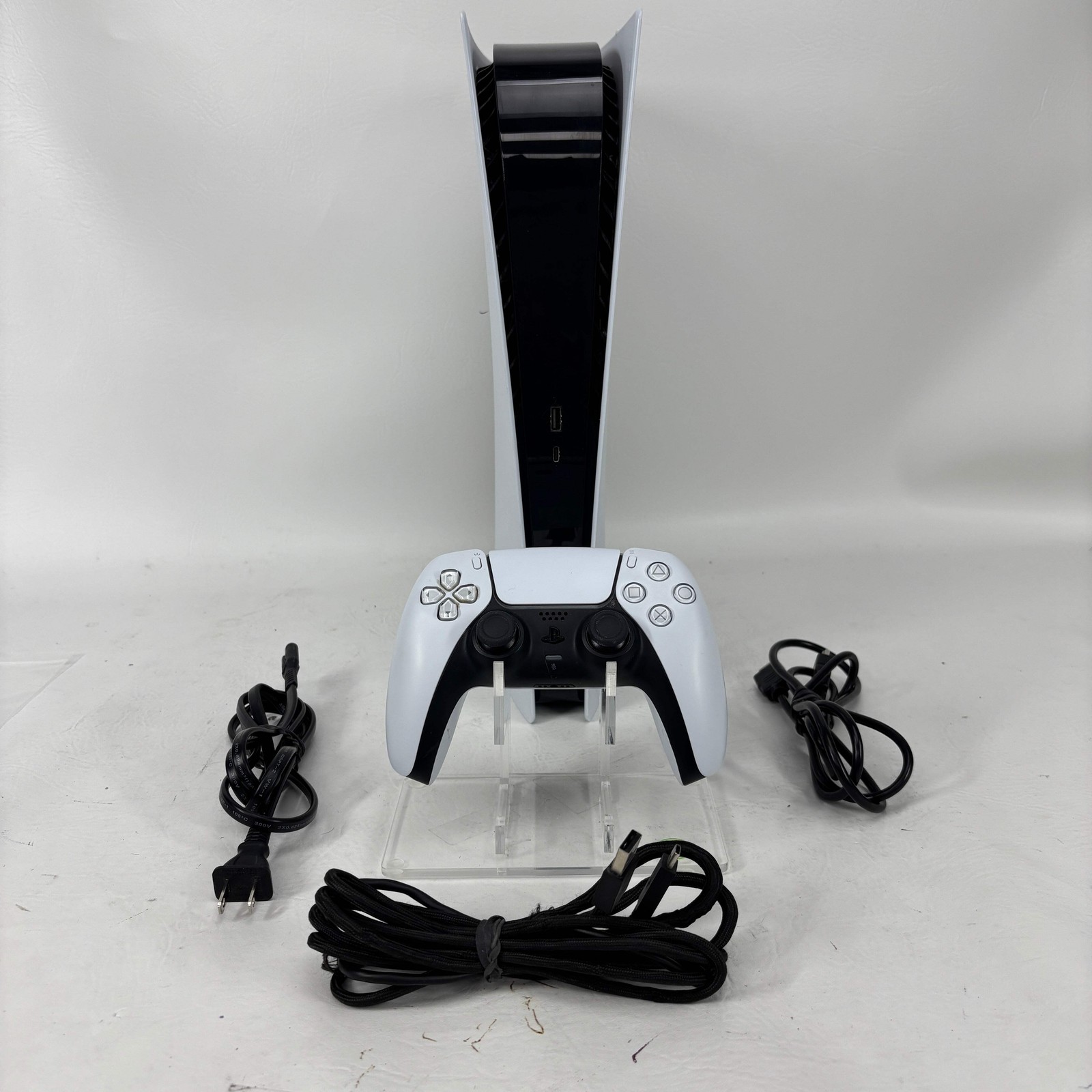 Sony PlayStation 5 Digital PS5 825GB White Console Gaming System CFI-1215B