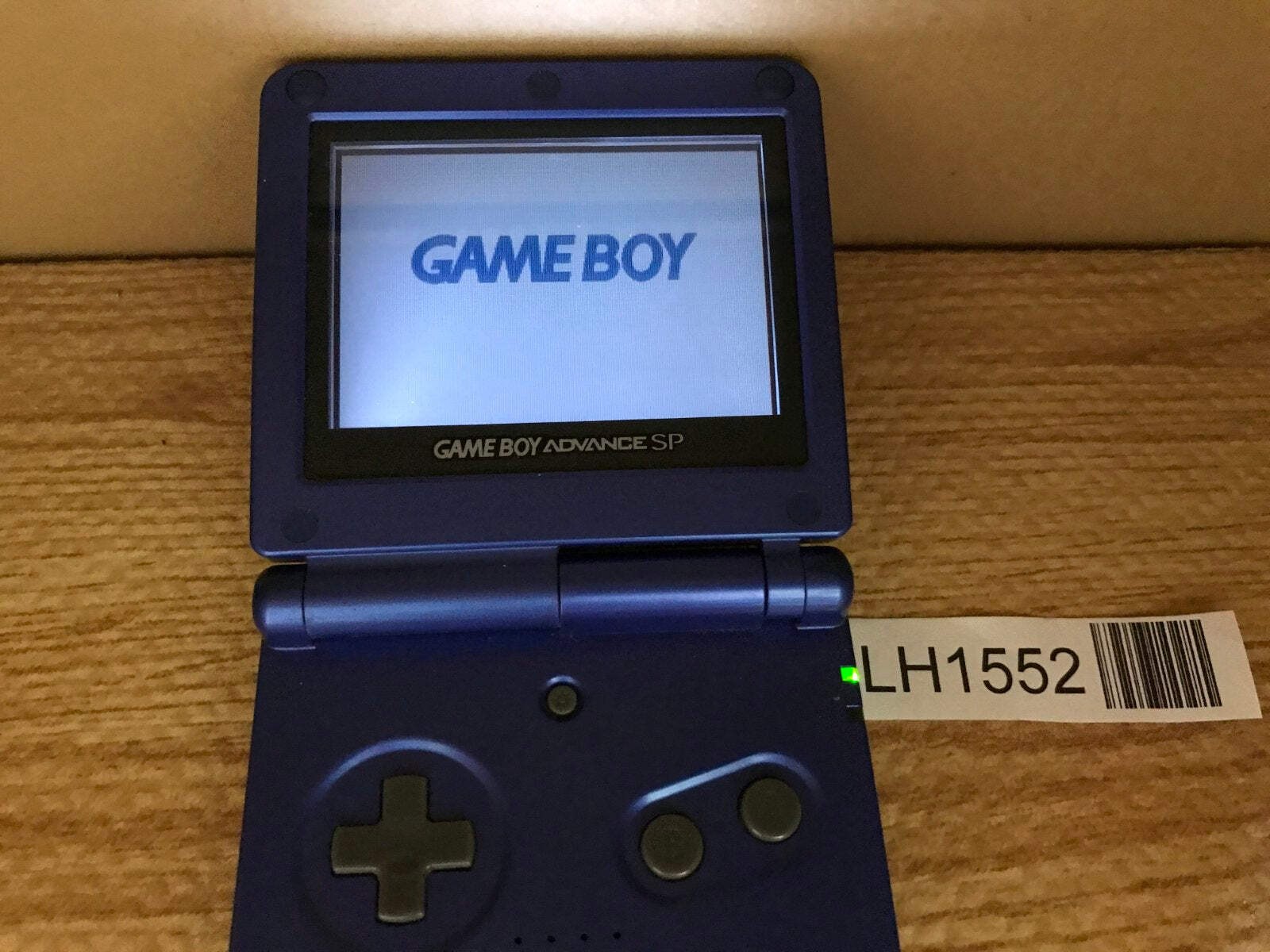 GameBoy Advance SP Azurite Blue Console Nintendo Japan – Tested Working LH1552