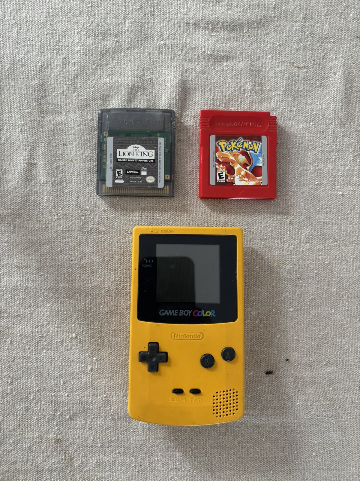 Nintendo Game Boy Color Handheld System – Dandelion with Two Games
