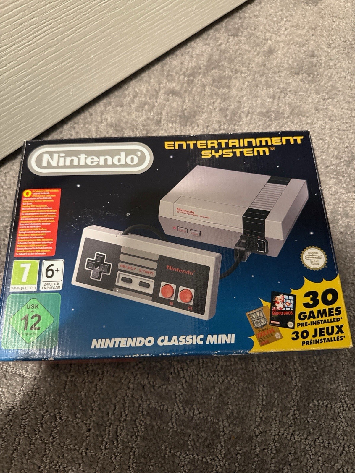 Nintendo NES Classic Mini Console EU version With Box HDMI cable included
