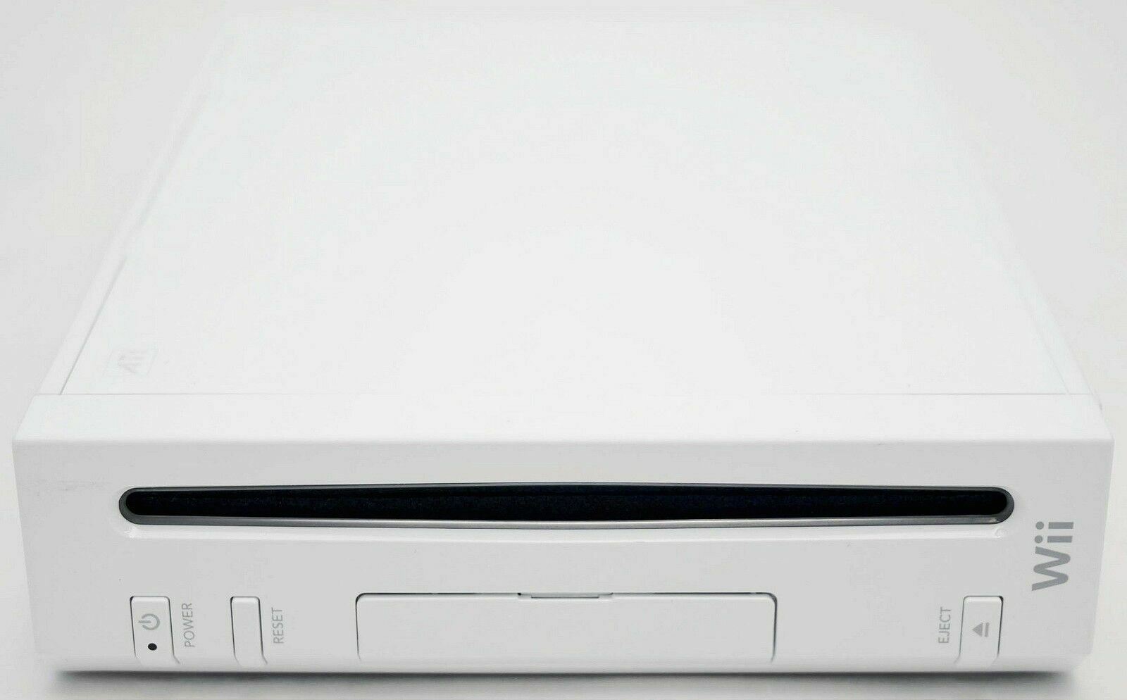 Nintendo Wii System + NEW CONTROLLER Bundle GameCube Port Console WHITE RVL-001