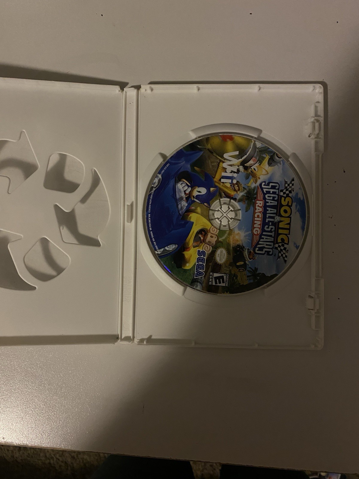 seven wii games and controller(no batteries)