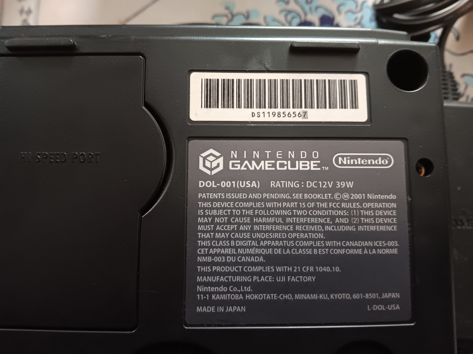 Nintendo DOL-101 GameCube Console – Black