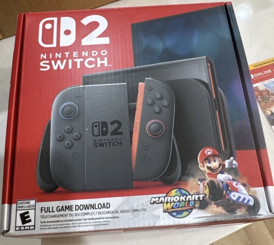 🔥 NINTENDO SWITCH 2 CONSOLE + MARIO KART WORLD BUNDLE 🚀 🎮✨