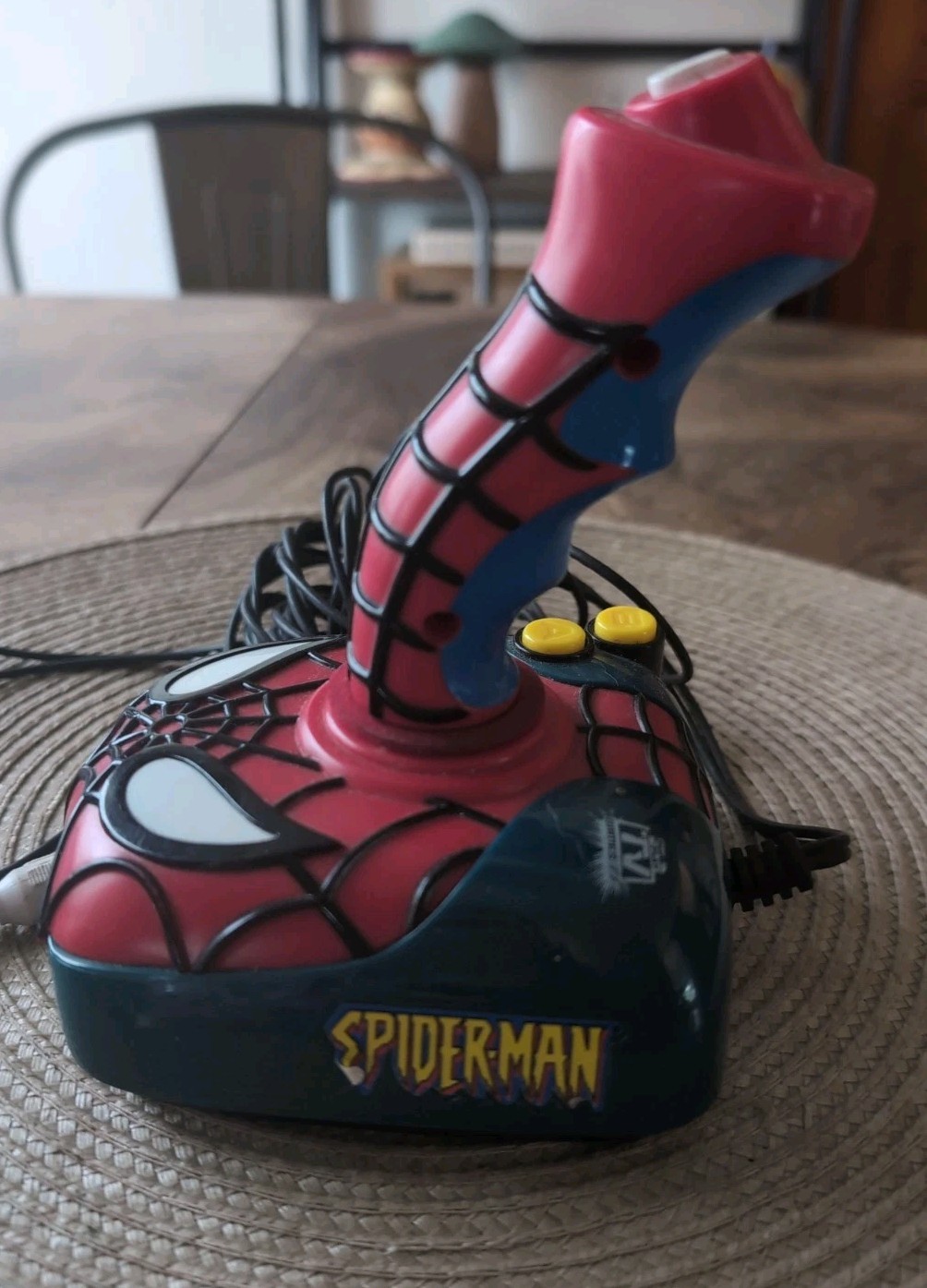 Marvel Spider-Man Plug & Play Microconsole Joystick Composite RCA TESTED&WORKS