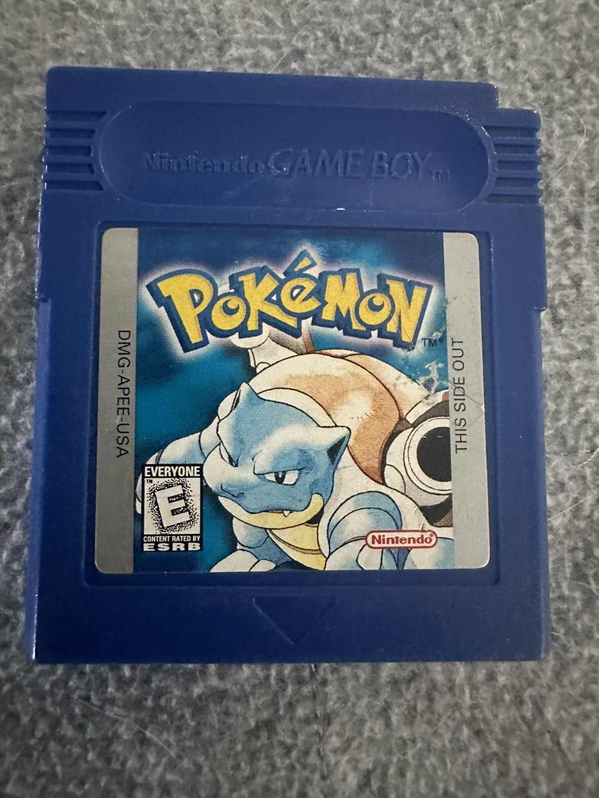 Authentic Pokémon Blue/red & Silver/crystal Pokémon Game Boy Games, with charger