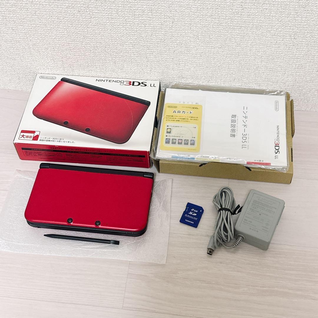 3DS/2DS/DS 2814 Rare Item Nintendo 3Dsll Red Black Japan