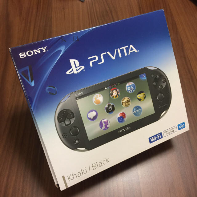 PlayStation PS Vita Wi-Fi Console Khaki / Black PCH-2000ZA16 Japan Sony game F/S