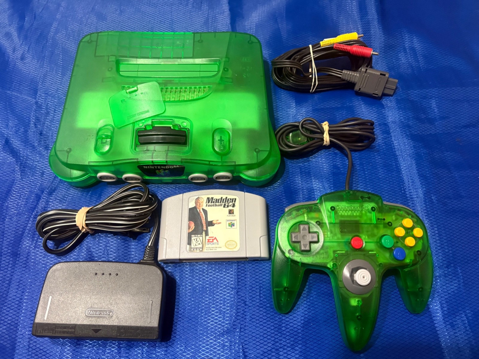 Nintendo 64 Home Console – Jungle Green tested works