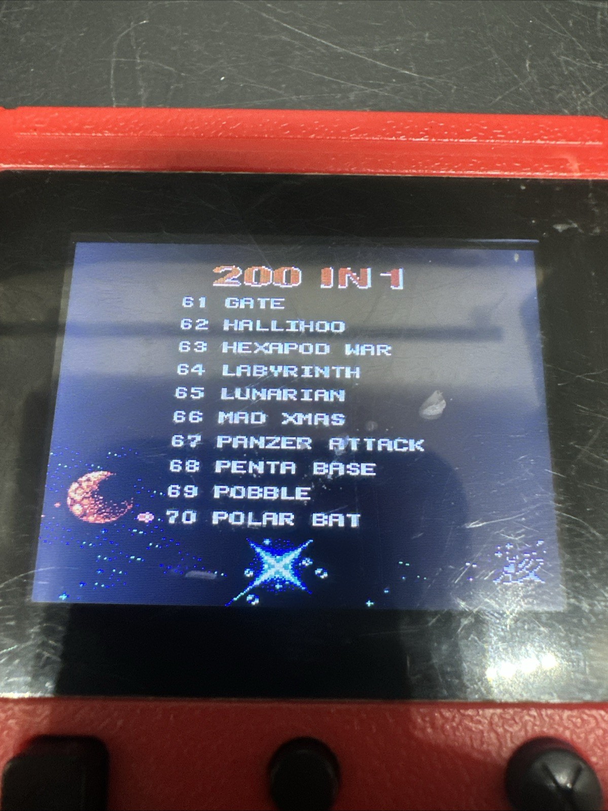 Merkury MI-PGC01 LCD Handheld Video Game System Backlit 200+ Games