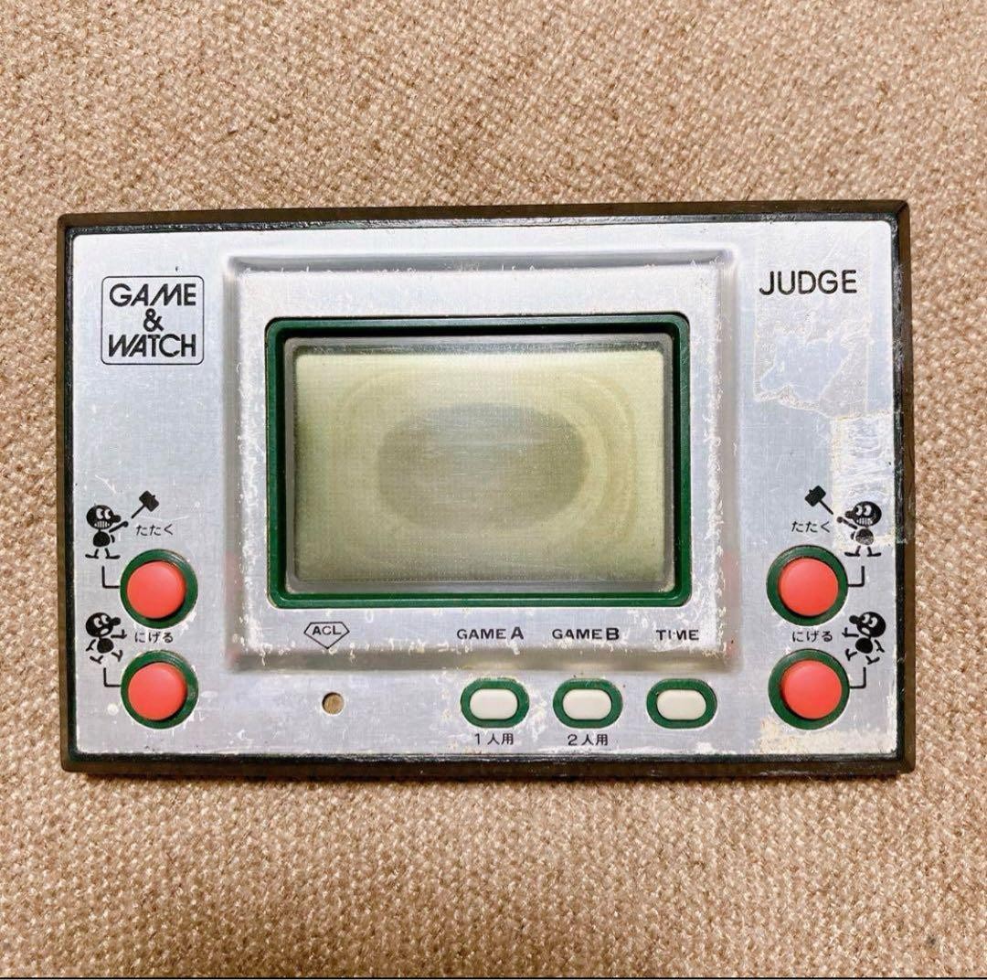 GAME&WATCH JUDGE IP-05 Nintendo Small game machine 1980 Used Operation confirmed