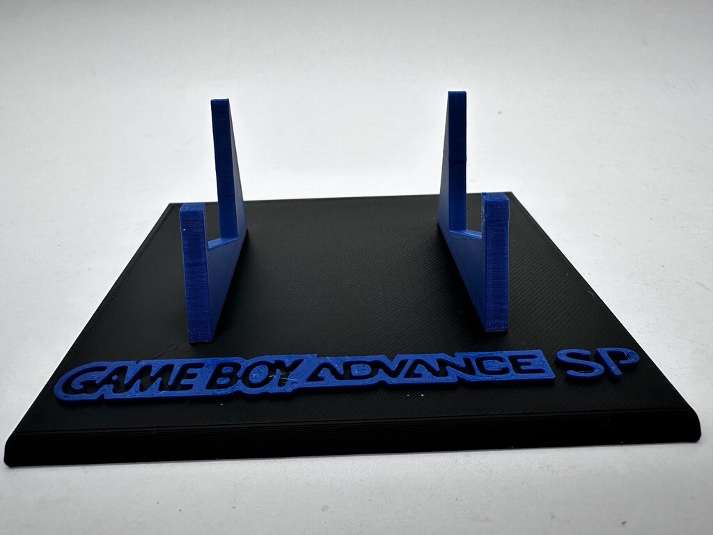 Gameboy Advance SP Display Stand (STAND ONLY) GBA SP Black/Blue-ASK More Colors