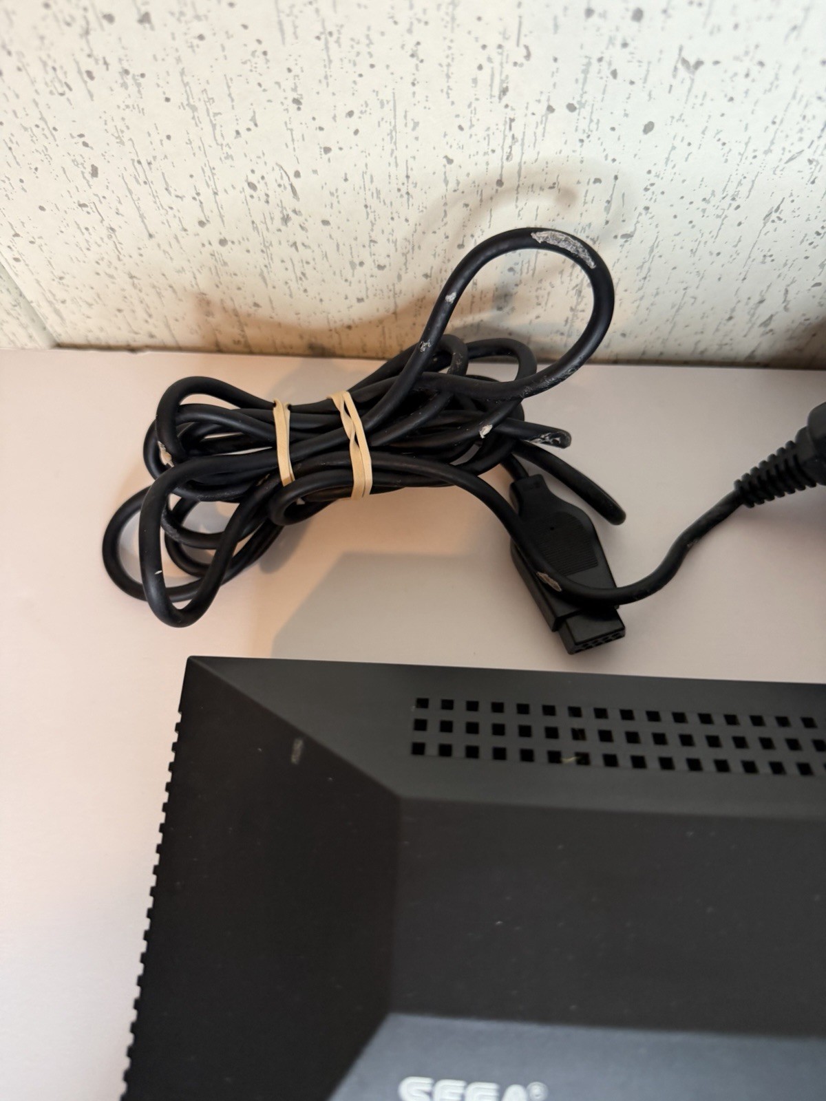 Sega Master System Model 3010 -Black Console – Cleaned & Tested 1 Controller
