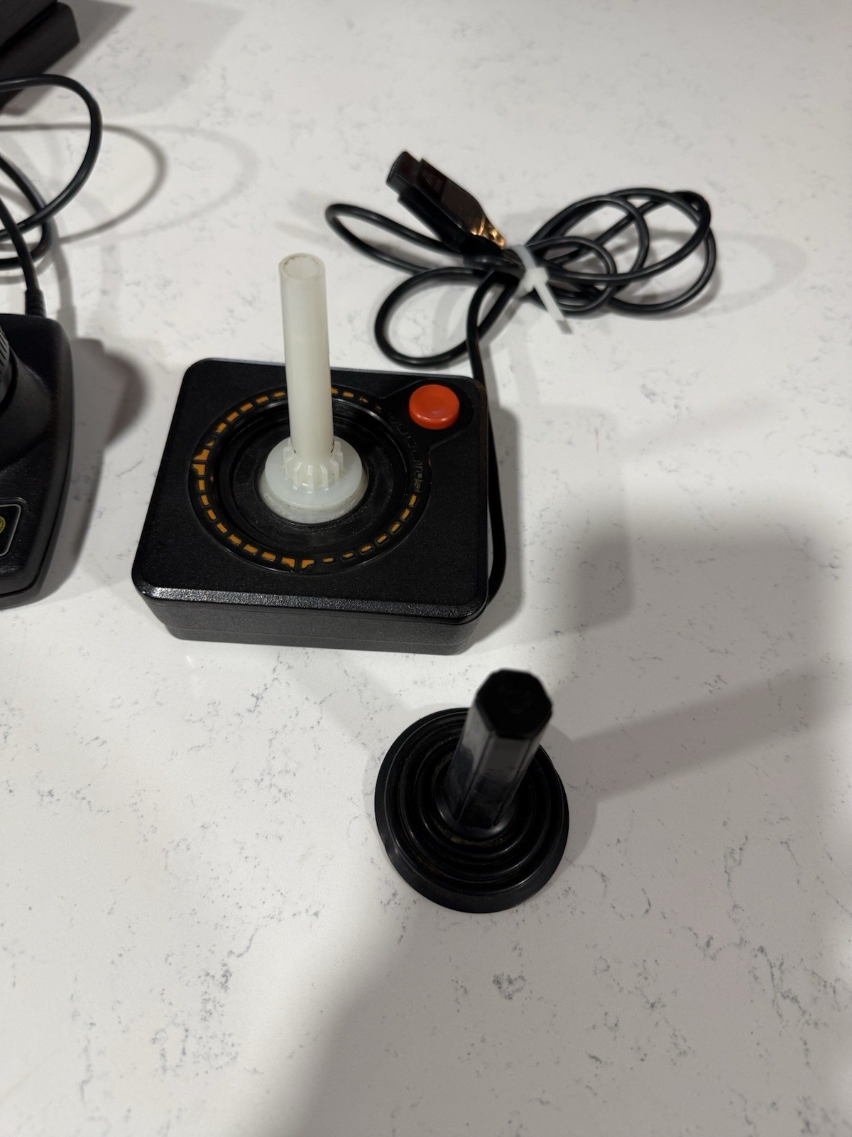 Atari 2600 Vader Console Tested Working W Case Joystick Paddles 19 Games