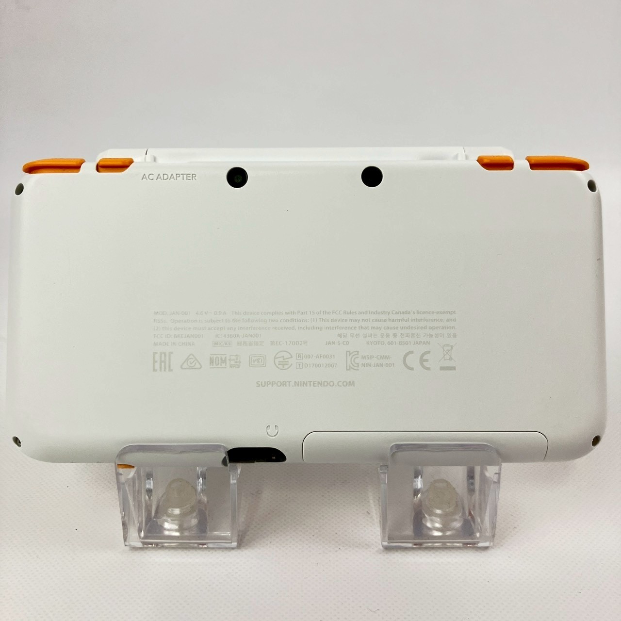 Nintendo new 2DS LL XL White Orange A Rank Console Region Locked Japanese 459