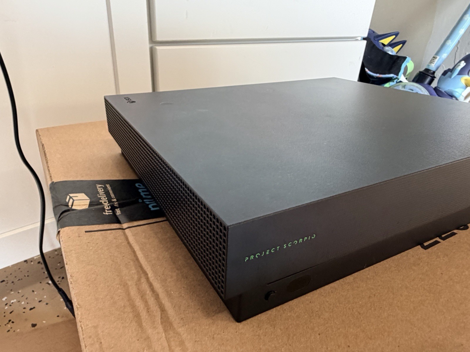 Microsoft Xbox One X Project Scorpio Edition 1TB Console – Black