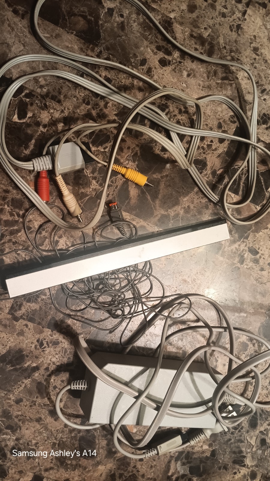 Will Console, Cords, EA Sports Active 2 Wireless Controller Untested Parts Only