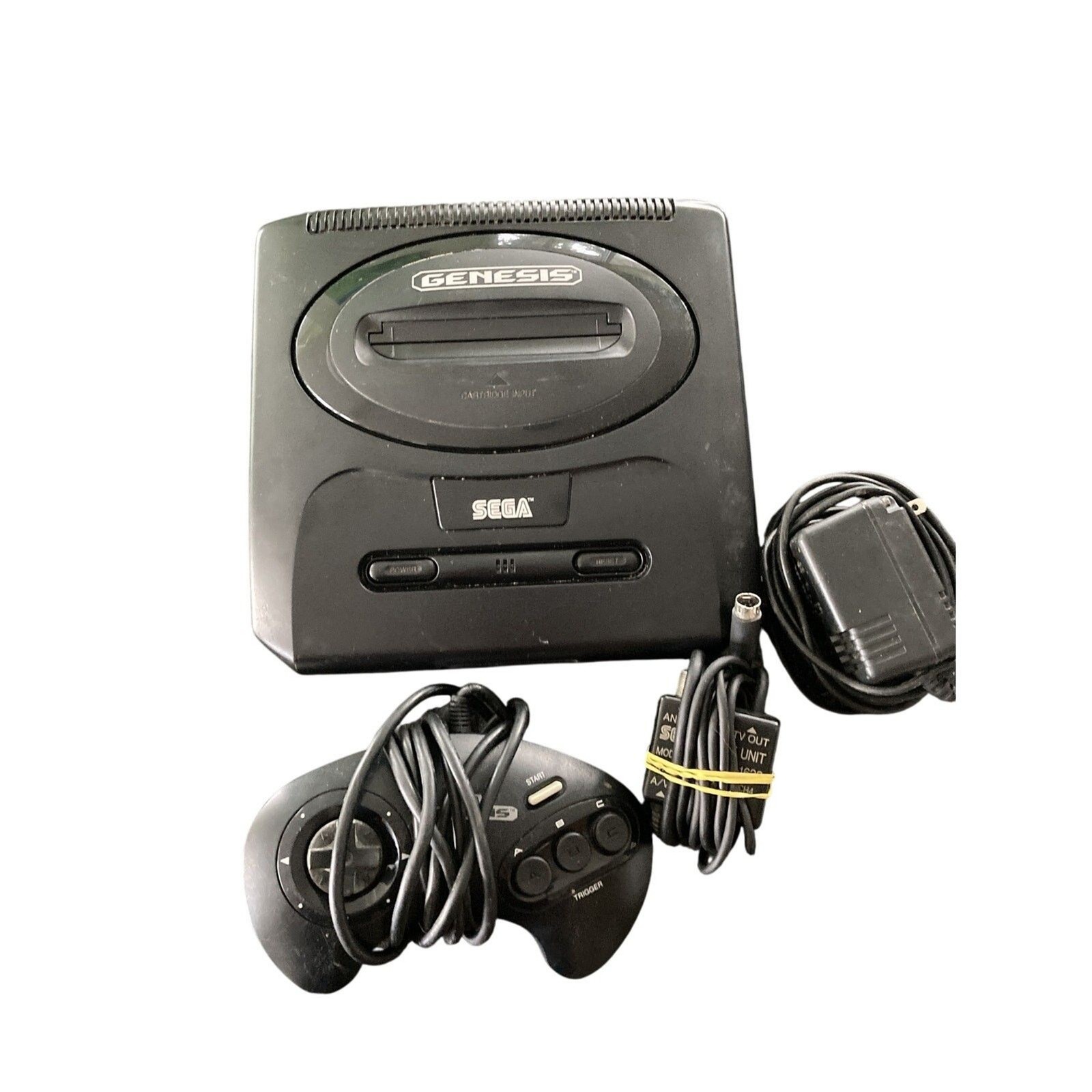 SEGA Genesis 2 Console MK-1631 Bundle With Controller Original Cables