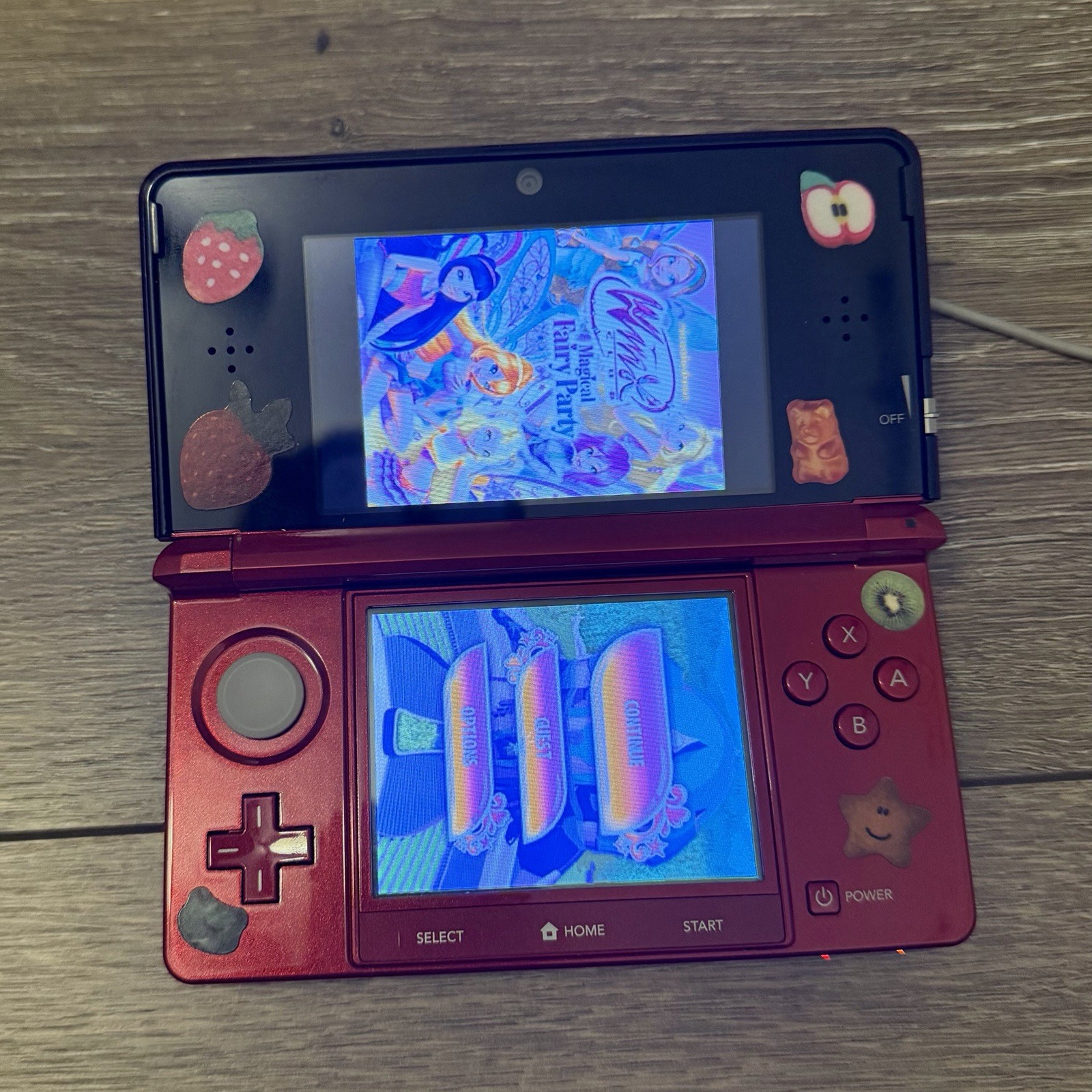 Nintendo 3DS Flame Red