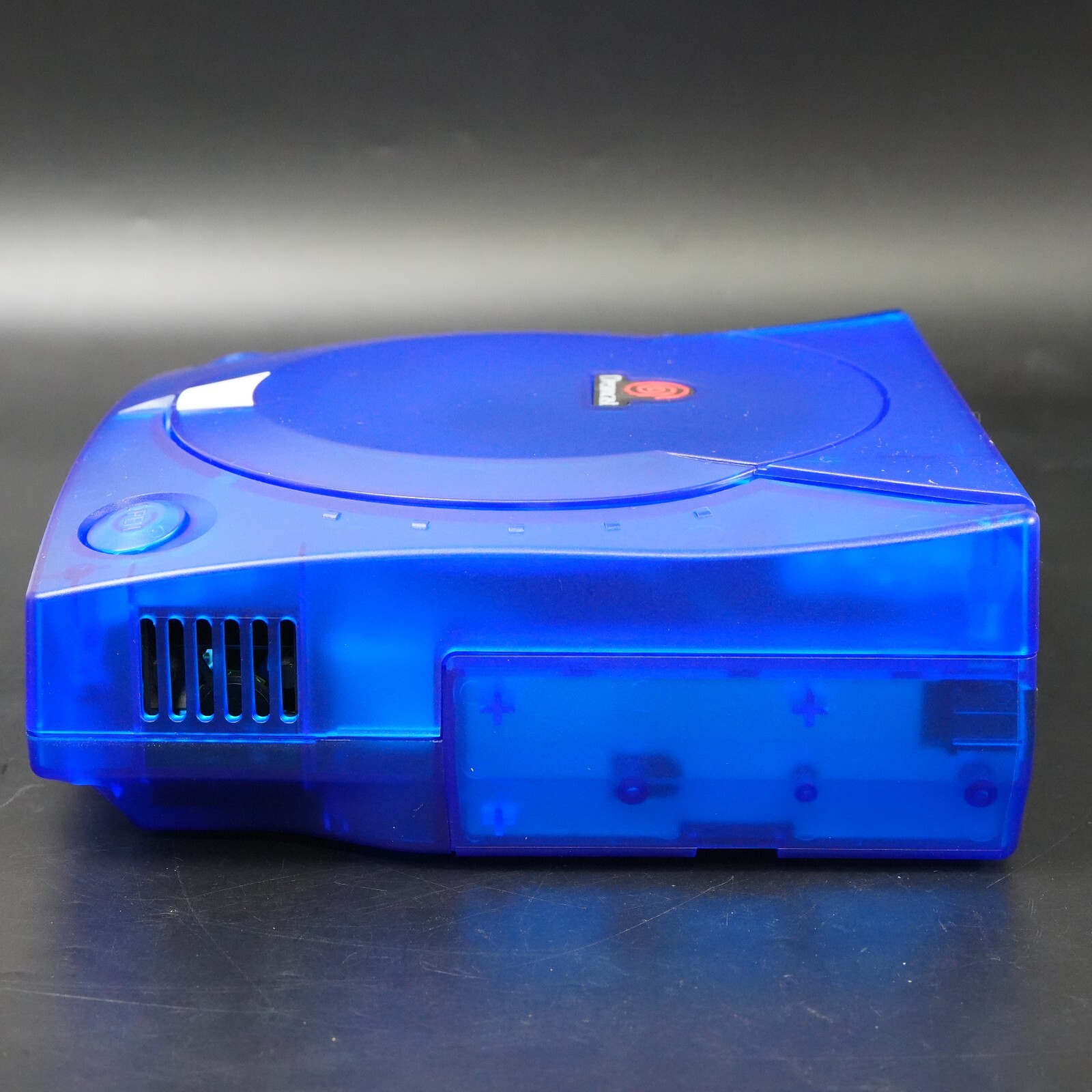 SEGA Dreamcast VA1 Console Translucent Blue Shell, Power Supply MOD NTSC-J